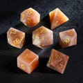 Moonblush Moonstone Dice Set