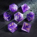 Whiskers & Wonders Amethyst Dice Set