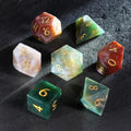 Mosaic Dreams Indian Agate Dice Set