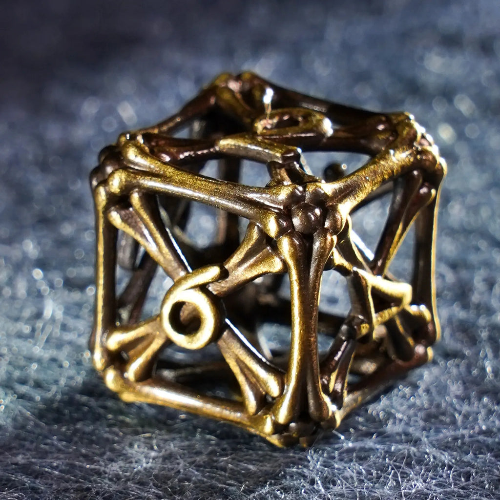 Boneforge Hollow Metal Dice Set