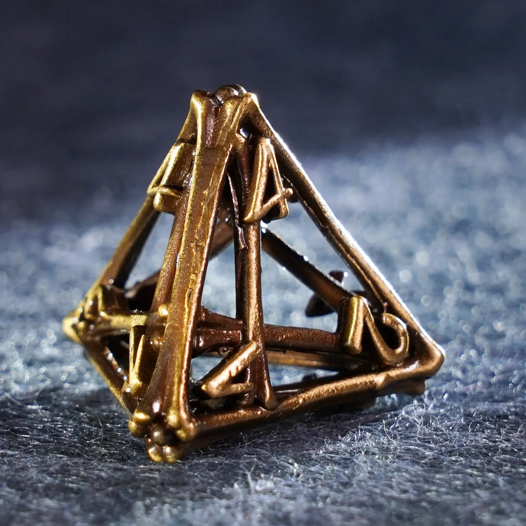 Boneforge Hollow Metal Dice Set