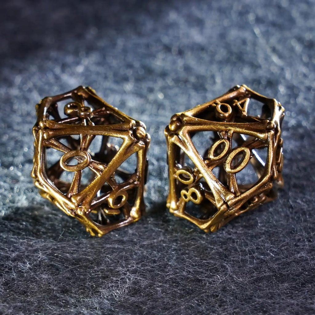 Boneforge Hollow Metal Dice Set